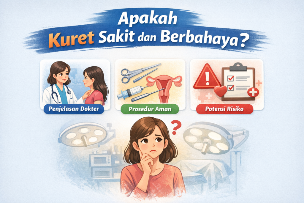 Apakah kuret itu sakit dan berbahaya