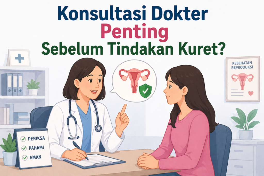 Mengapa Konsultasi Dokter Penting Sebelum Tindakan Kuret