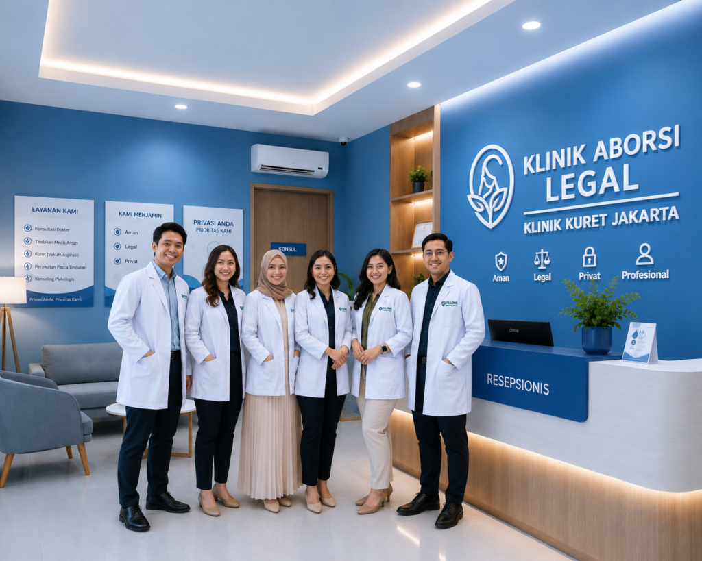 Klinik Aborsi Legal Jakarta dengan pelayanan medis yang aman dan nyaman