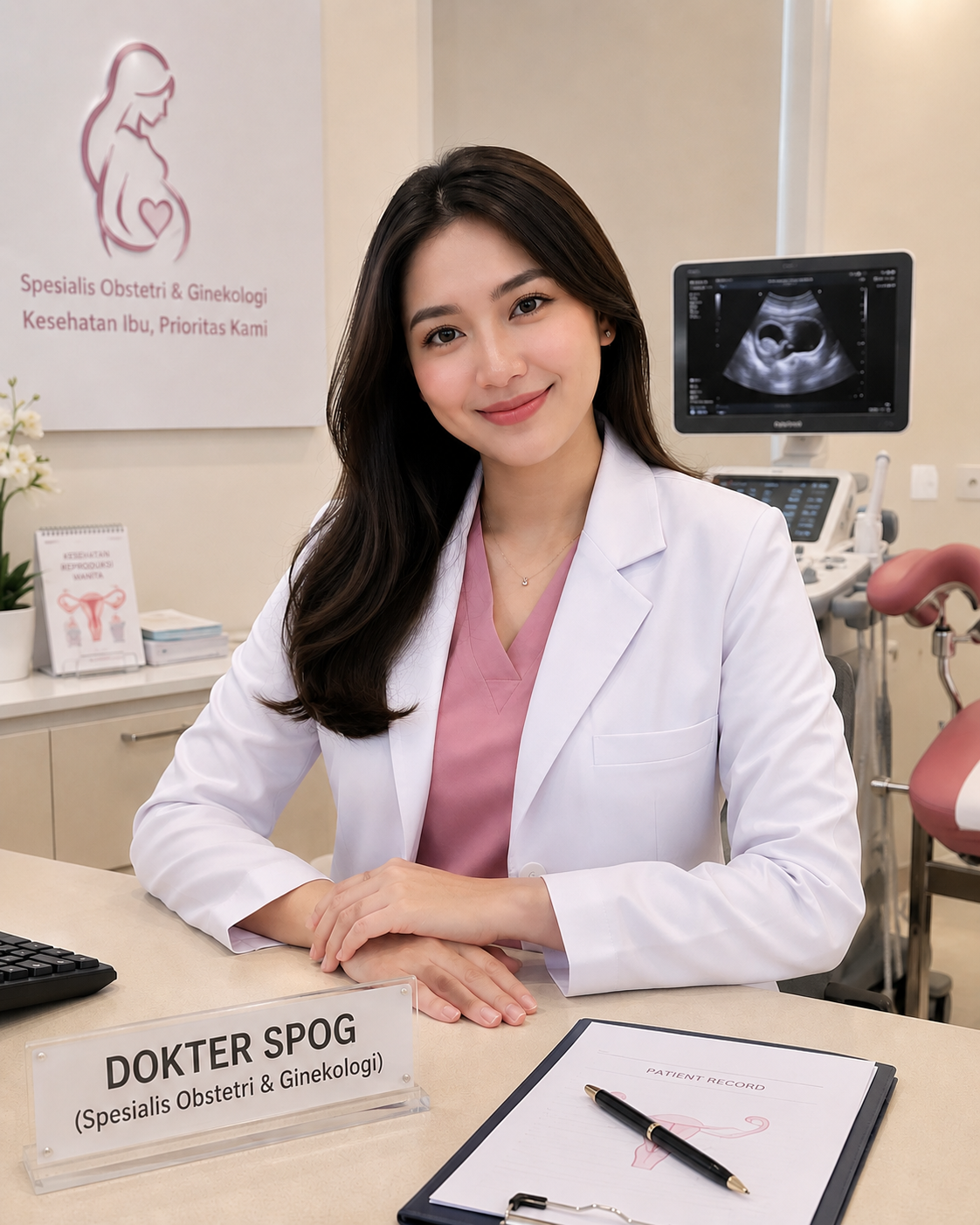 Pemeriksaan sebelum dilatasi dan evakuasi oleh dokter